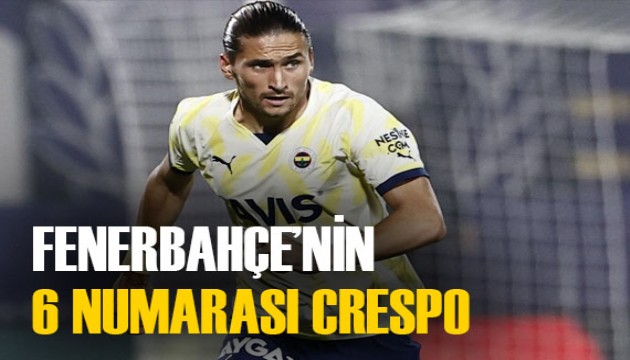 Fenerbahçe'nin 6 numarası Miguel Crespo