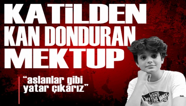 Ahmet Minguzzi’nin katilinin mektubu ortaya çıktı! 