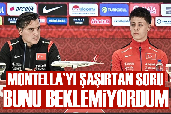 Montella'yı şaşırtan soru: Bunu beklemiyordum