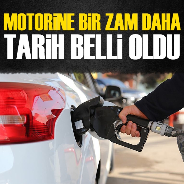Motorine bir zam daha geliyor: Tarih belli oldu