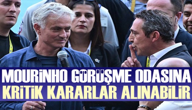 Mourinho ile özel görüşme yapılacak: Radikal karar iddiası!