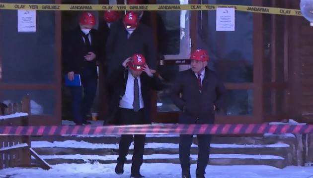 Bilirkişi heyeti Grand Kartal Otel'de inceleme yaptı