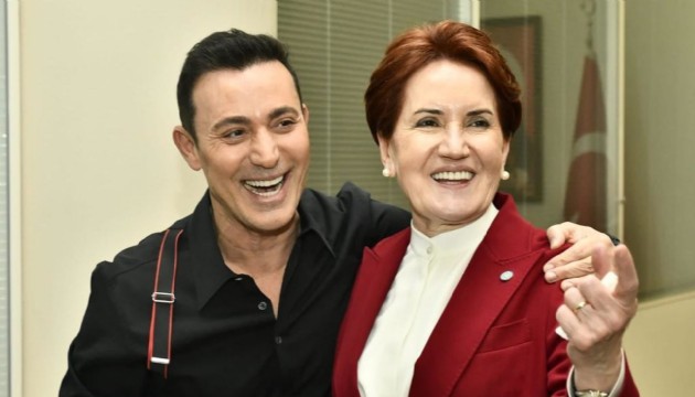 Mustafa Sandal 'dan, Akşener’e ziyaret!