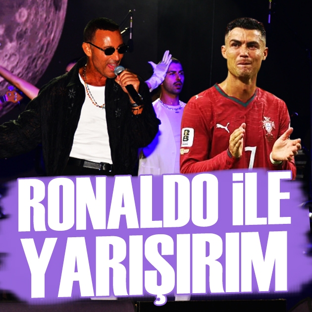 Mustafa Sandal: Ronaldo ile yarışırım