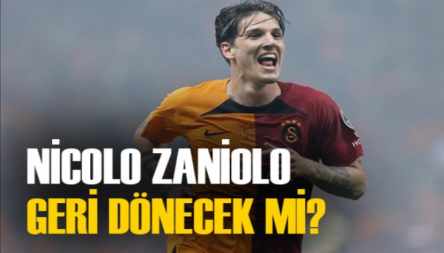 Galatasaray'da Nicolo Zaniolo için beklenen açıklama geldi