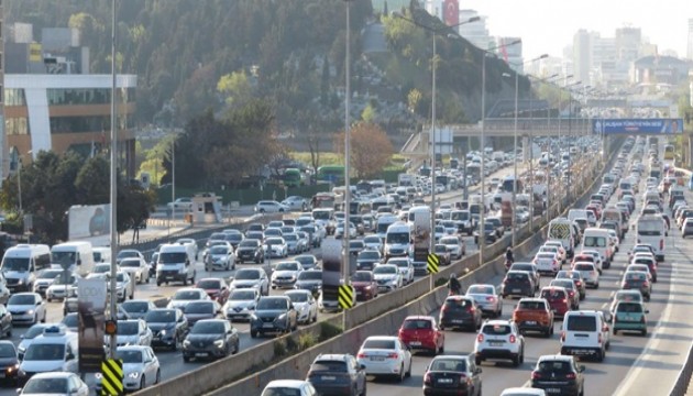 İstanbul'da trafik yoğunluğu düştü