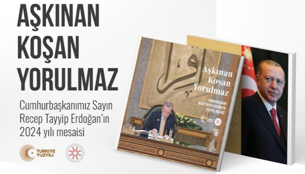 Erdoğan'ın 2024 mesaisi kitap oldu