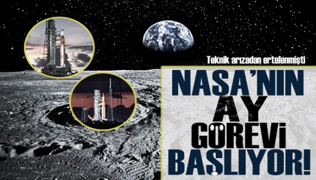 NASA, Artemis programı çerçevesinde Ay'a insansız uzay aracı gönderecek!