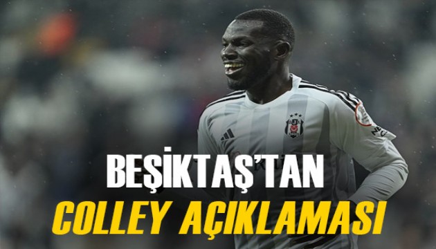 Beşiktaş'tan Omar Colley açıklaması