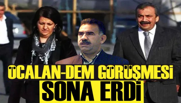 Öcalan - DEM Parti görüşmesi sona erdi