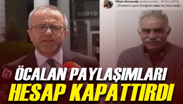 Öcalan paylaşımları hesap kapattırdı