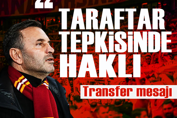 Okan Buruk'tan transfer açıklaması