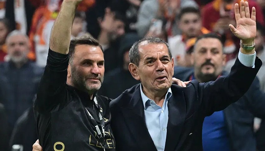 Dursun Özbek, Okan Buruk kararını canlı yayında açıkladı
