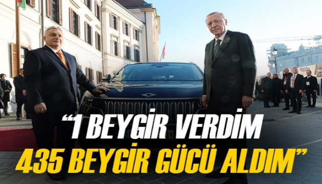 Macaristan Başbakanı Orban'dan nükteli paylaşım: '1 beygir verdim, karşılığında 435 beygir gücü aldım'