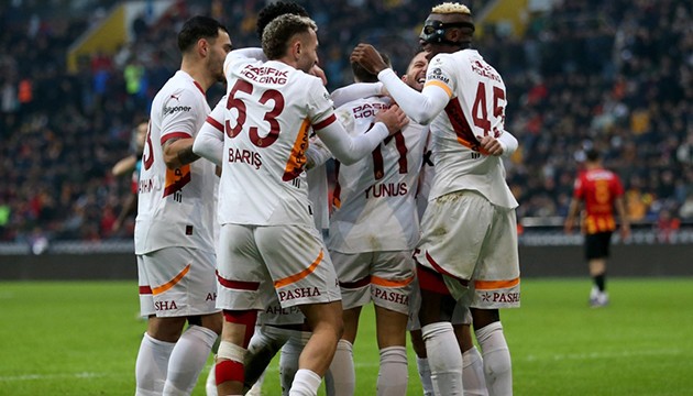 Galatasaray'ın gol raporu