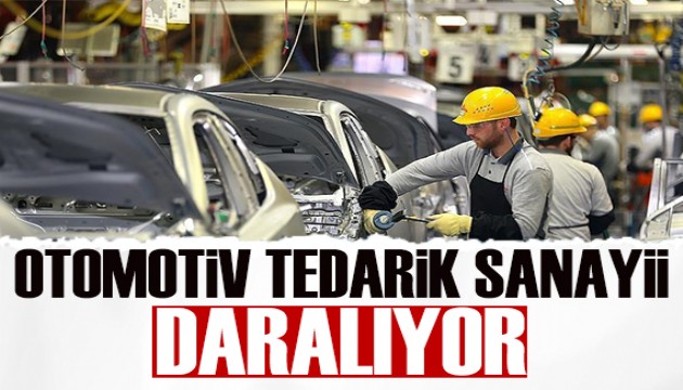 Otomotiv tedarik sanayii daralıyor