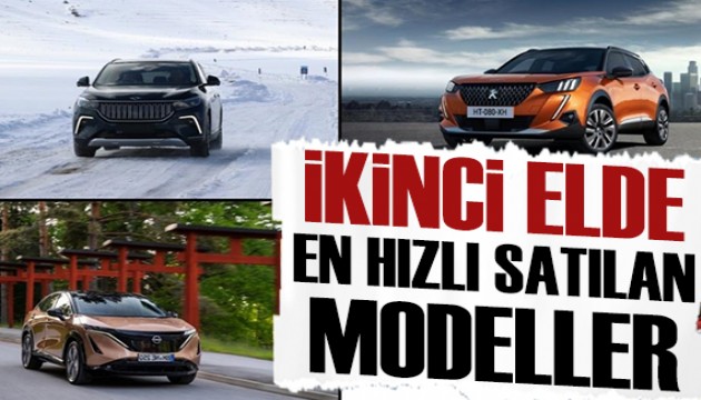 İkinci elde en hızlı alıcı bulan model