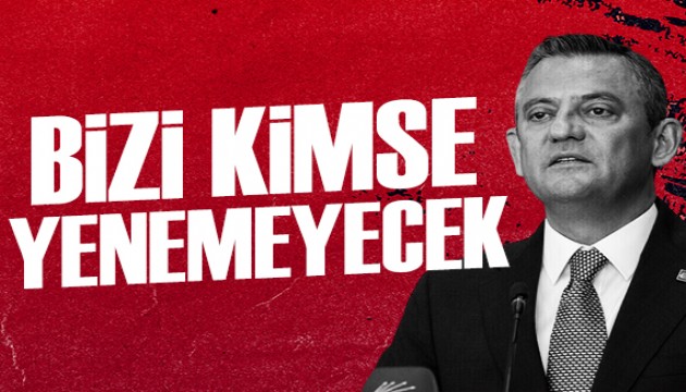 Özgür Özel CHP Grup Toplantısı'nda konuştu: Bizi kimse yenemeyecek