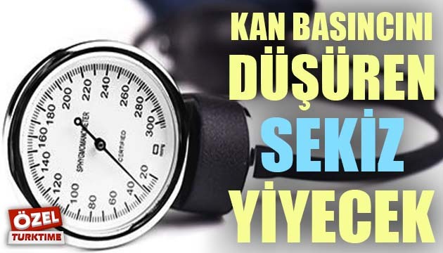 Kan basıncını düşüren 8 yiyecek