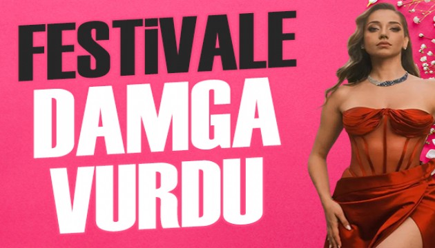 Özge Özacar'dan Cannes pozu