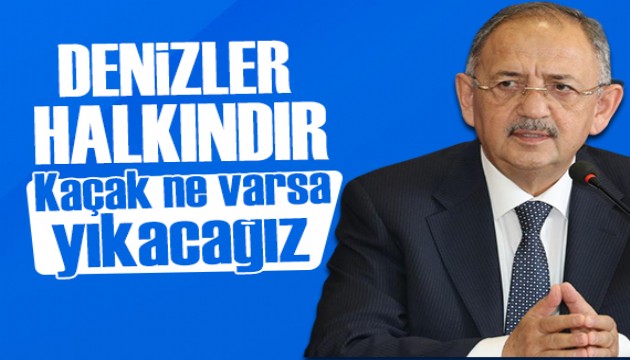 Bakan Özhaseki: Denizler halkındır