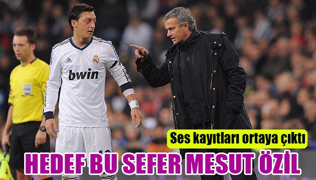 Perez'in ses kaydı skandalı bitmiyor! Sıradaki hedef Mesut Özil