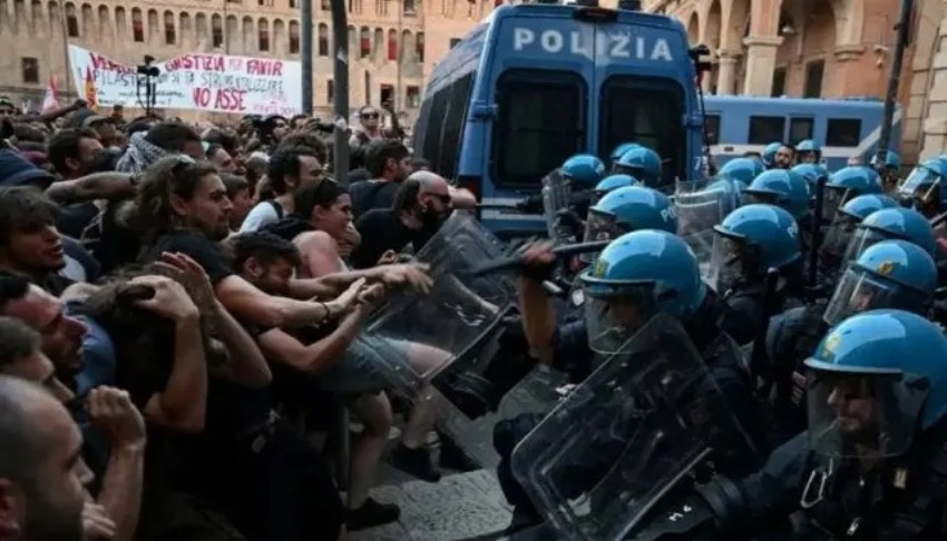 Milano'da şiddet büyüyor! Hükümet 500 askeri devreye sokuyor