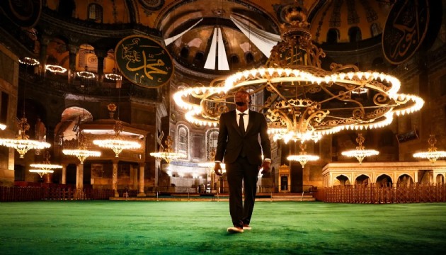 Abraham'dan Ayasofya Camii'ne ziyaret