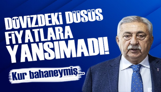 TESK Başkanı: Dövizdeki düşüş fiyatlara yansımadı!