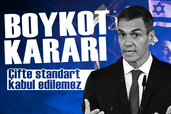 Pedro Sanchez'den İsrail boykotu