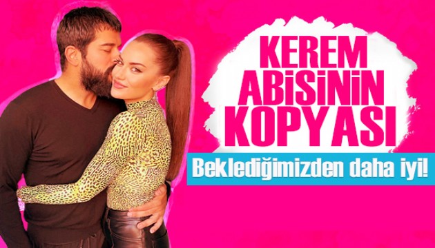 Fahriye Evcen: Kerem abisine çok benziyor, maşallah aynı Karan!