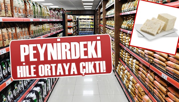 Peynirin üzerindeki hile ortaya çıktı!