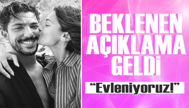 Pınar Deniz ve Kaan Yıldırım'dan beklenen açıklama geldi: Evleniyoruz!