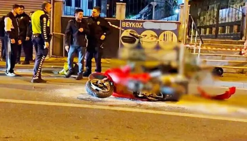 Genç motorcudan acı haber