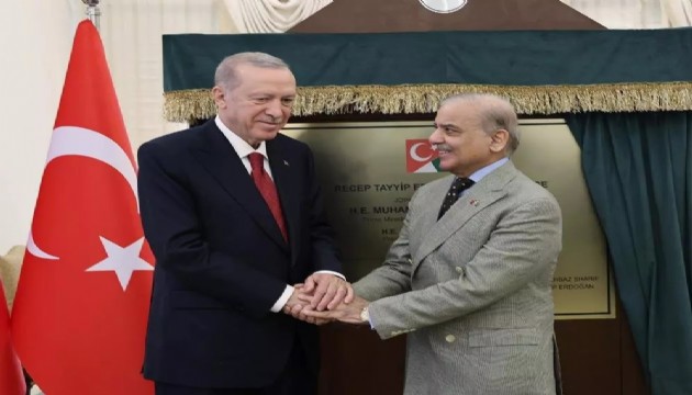 Pakistan'da kavşağa Erdoğan'ın adı verildi