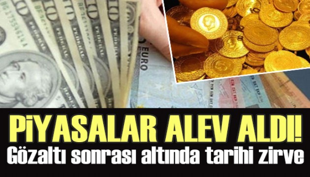 İmamoğlu'na gözaltı kararı sonrası piyasalar ne durumda? Rekor yükseliş...