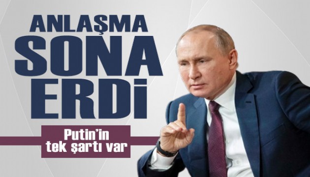 Kremlin açıkladı: Tahıl koridoru anlaşması askıya alındı! Putin'in tek şartı var!