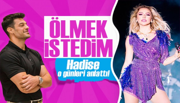 Hadise Mehmet Dinçerler'le evliliğini anlattı: Kalbimi yerimden söküp atmak istedim!