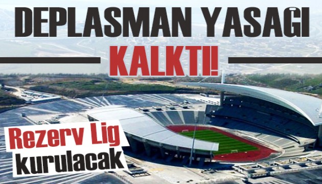 TFF'den Rezerv Lig ve deplasman yasağı kararı!