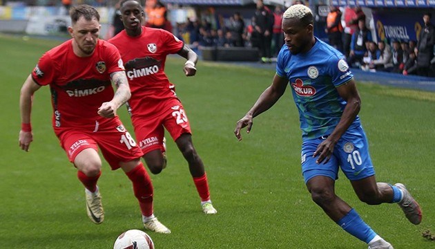 Rizespor evinde galip!