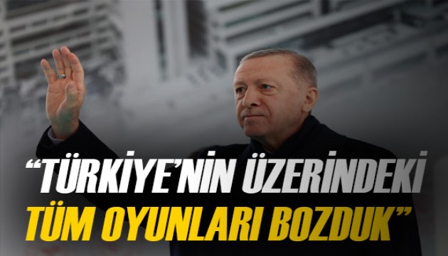 Cumhurbaşkanı Erdoğan'dan önemli açıklamalar