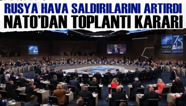 Rusya'nın hava saldırıları arttı: NATO Ukrayna için toplanacak