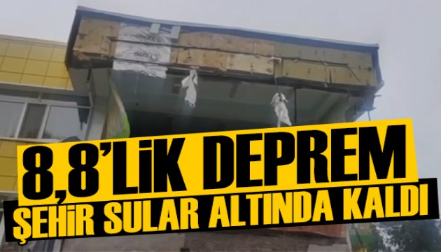 Rusya'da 8,8 büyüklüğünde deprem