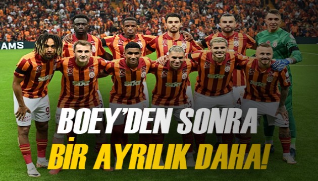 Galatasaray'da bir ayrılık daha! İtalya'ya uçuyor...