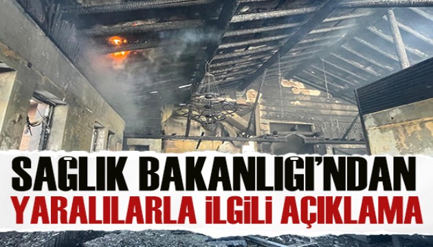 Sağlık Bakanlığı'ndan yaralılarla ilgili açıklama