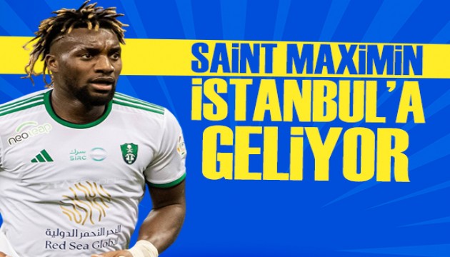 Allan Saint Maximin Fenerbahçe'de! İmza için İstanbul'a geliyor...