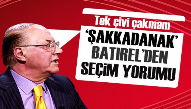 Necmettin Batırel'den tepki çeken seçim yorumu