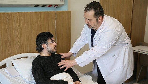 Göğüs duvarı ile sağlığına kavuştu