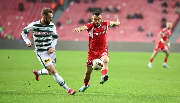 Samsunspor ile Konyaspor puanları paylaştı