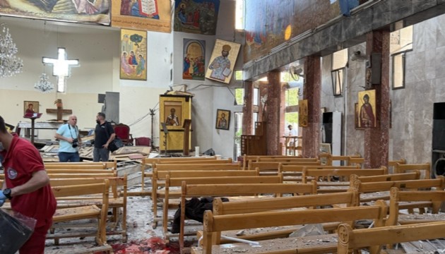 Şam'da kilisede patlama!